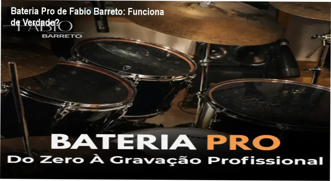 Bateria Pro de Fabio Barreto – resultados reais e experiência prática na gravação de bateria