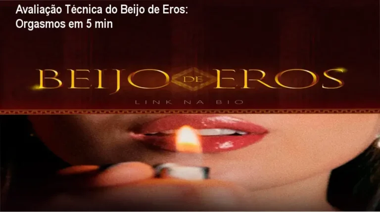 Imagem promocional do curso Beijo de Eros com destaque para desconto e garantia