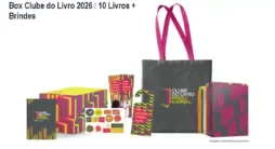 Box Clube do Livro 2026 – 10 Livros + Brindes