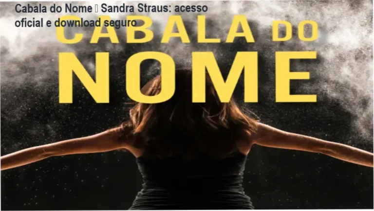 Cabala do Nome Sandra Straus download acesso gratuito licença oficial