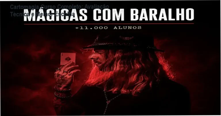 Comparativo visual entre o curso de Cartomagia de Felipe Barbieri e métodos gratuitos de YouTube