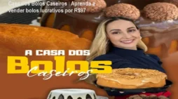 Casa dos Bolos Caseiros – Aprenda a vender bolos lucrativos por R$97