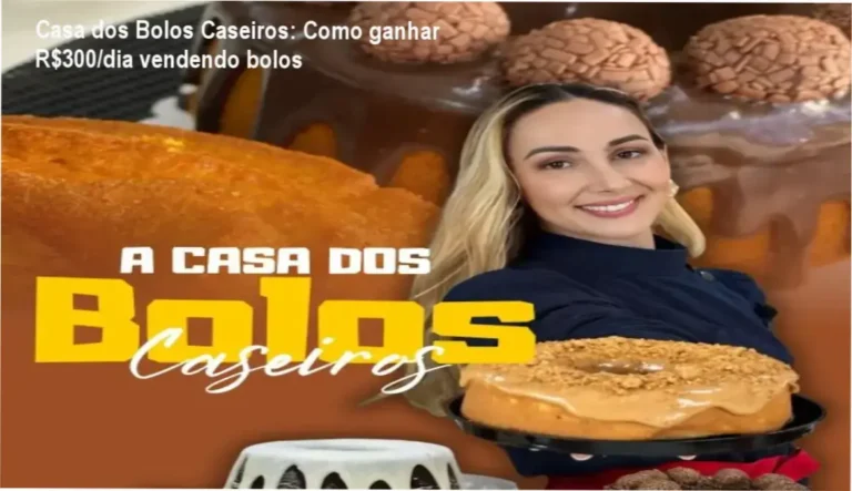 Casa dos Bolos Caseiros – Marrara Bortoloti | cronograma e carga horária