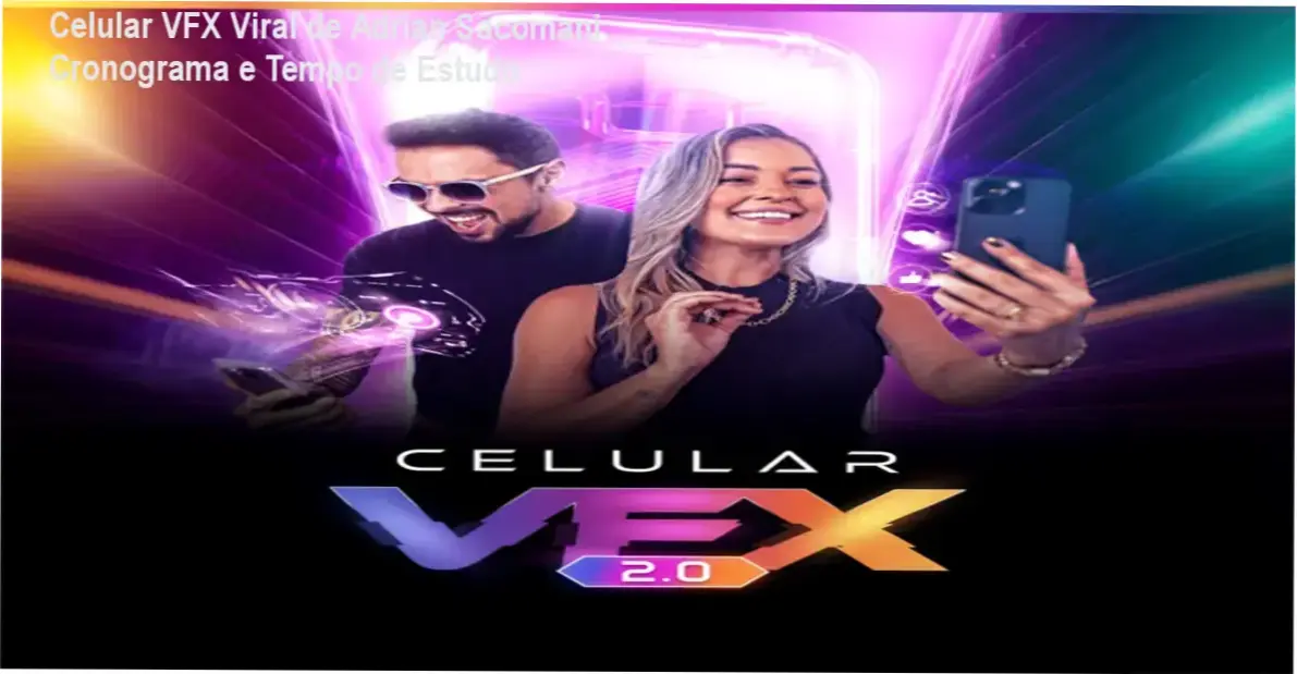 Celular VFX Viral de Adrian Sacomani - cronograma e carga horária do curso