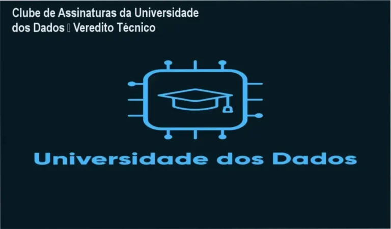 Captura de tela do Clube de Assinaturas da Universidade dos Dados mostrando projetos práticos e comunidade no Discord