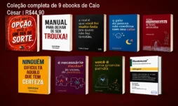 Coleção completa de 9 ebooks de Caio César – R$44,90