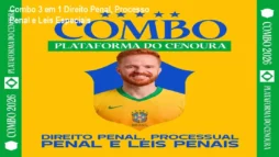 Combo 3 em 1 Direito Penal, Processo Penal e Leis Especiais