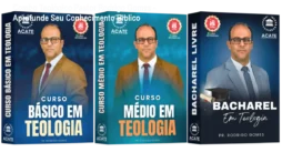 Combo Teológico Pastor Rodrigo Gomes - Aprofunde Seu Conhecimento Bíblico