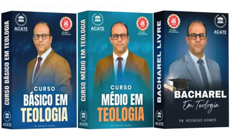 Combo Teológico Pastor Rodrigo Gomes
