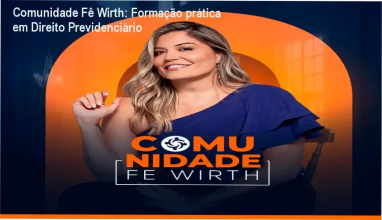 Imagem ilustrativa da Comunidade Fê Wirth mostrando advogados estudando direito previdenciário