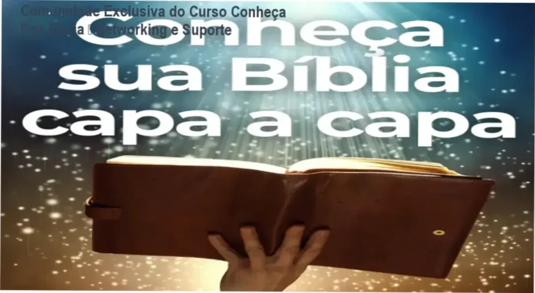 Curso Conheça Sua Bíblia – Presbítero André Sanchez e comunidade de alunos em networking