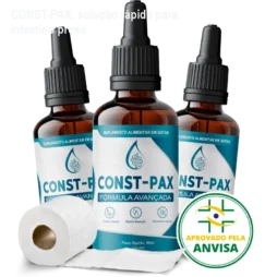 CONST-PAX: solução rápida para intestino preso