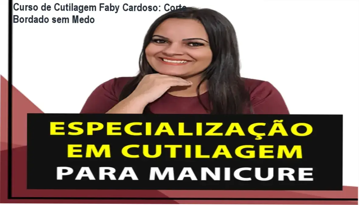 Manicure aplicando corte bordado na cutícula com técnica da Faby Cardoso
