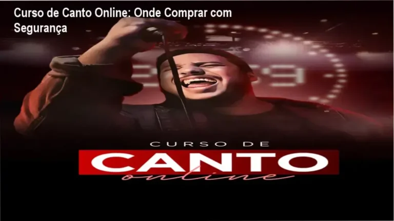 Curso de Canto Online cupom desconto – oferta segura e oficial