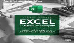 Curso de Excel avançado: Aprenda Power Query e IA em 30h