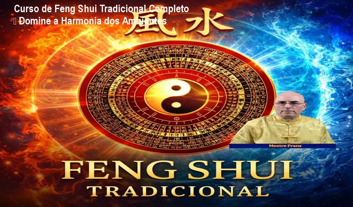Curso de Feng Shui Tradicional Completo – Domine a Harmonia dos Ambientes