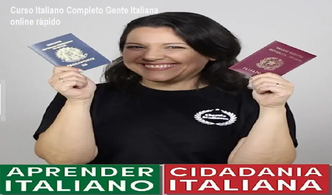 Curso Italiano Completo Gente Italiana online rápido