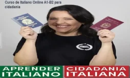 Curso de Italiano Online A1‑B2 para cidadania