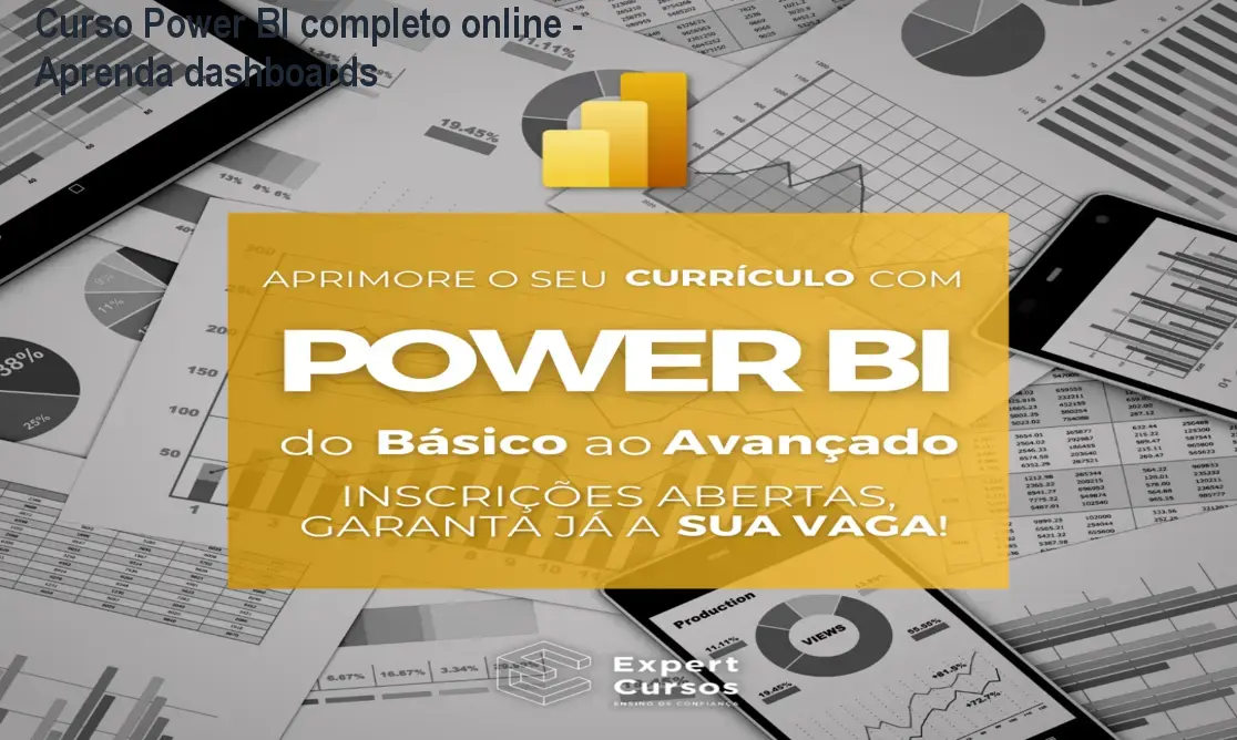 Curso Power BI completo online - Aprenda dashboards