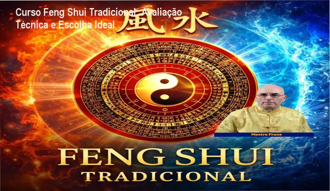 Comparativo visual entre o Curso de Feng Shui Tradicional Completo e outros cursos de Feng Shui