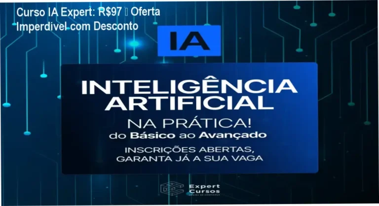 Curso Inteligência Artificial Expert do Professor Diogo – oferta com desconto