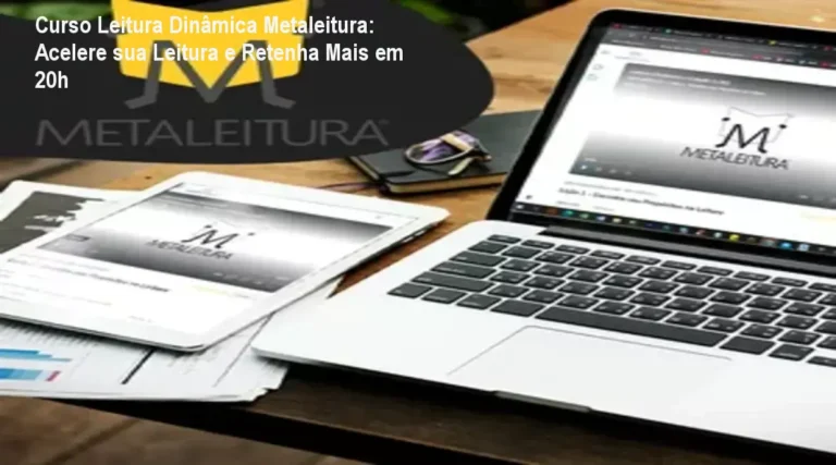 Aula do curso Metaleitura mostrando técnica de leitura dinâmica em ação