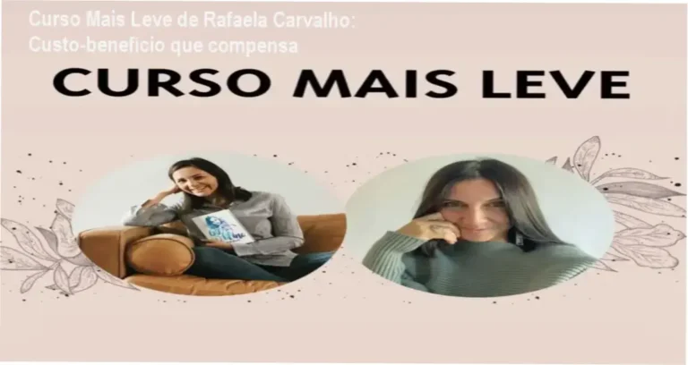 Curso Mais Leve de Rafaela Carvalho – garantia de reembolso e devolução