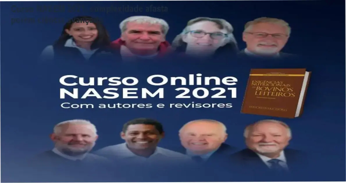 Curso Online NASEM 2021 – cronograma, dedicação e carga horária