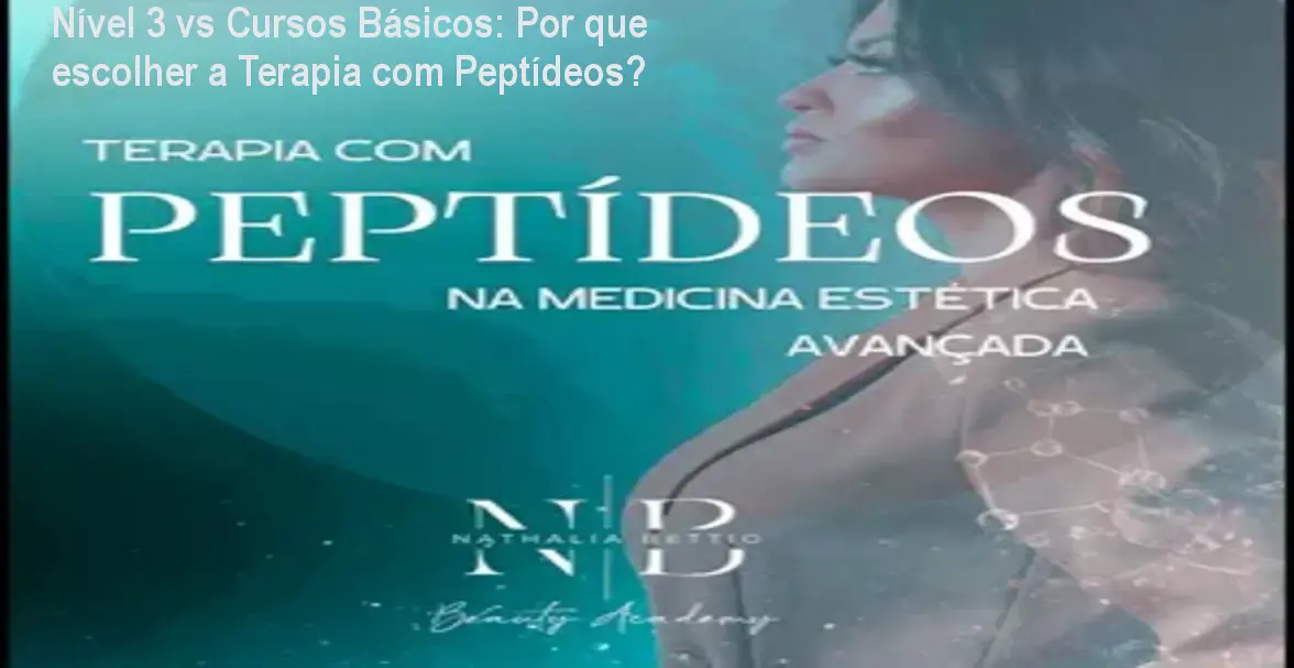 Curso avançado Nível 3 de terapia com peptídeos por Dra. Nathalia Bettio, foco em protocolos clínicos personalizados