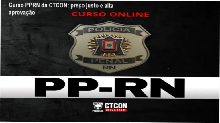 CURSO ON-LINE - POLÍCIA PENAL DO RN - PPRN | garantia de 7 dias