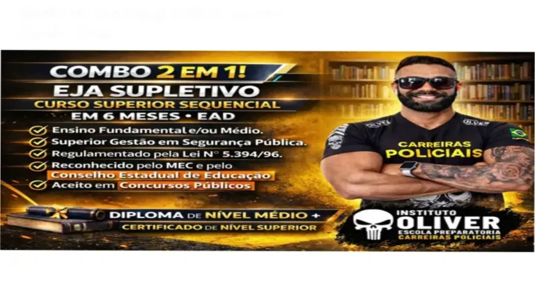 Curso Superior Sequencial de Gestão em Segurança Pública e Privada – Instituto Óliver – carreira em segurança
