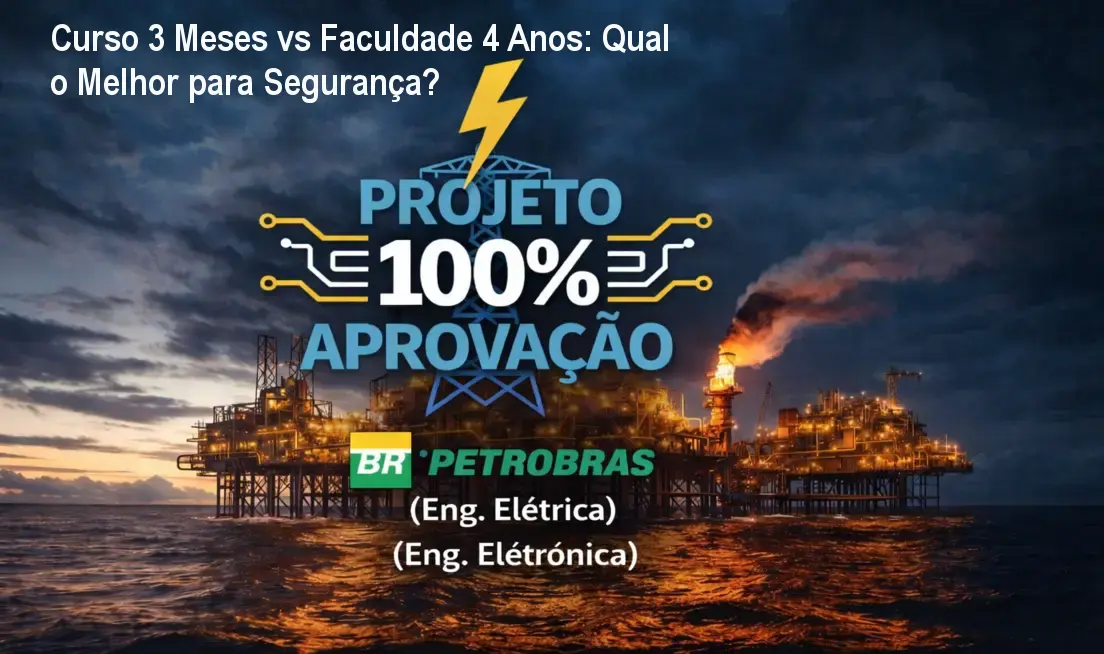 Imagem ilustrando o Curso Superior Sequencial de 3 meses em Gestão de Segurança Pública, mostrando diploma rápido e benefícios para concursos