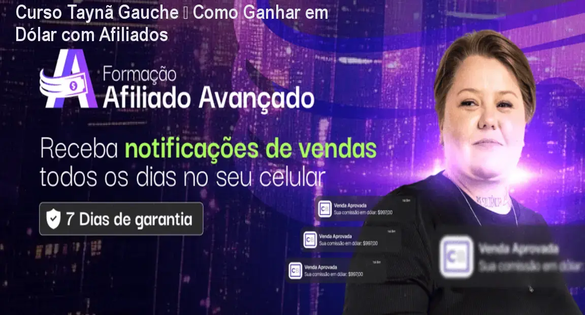 Curso Taynã Gauche – Como Ganhar em Dólar com Afiliados