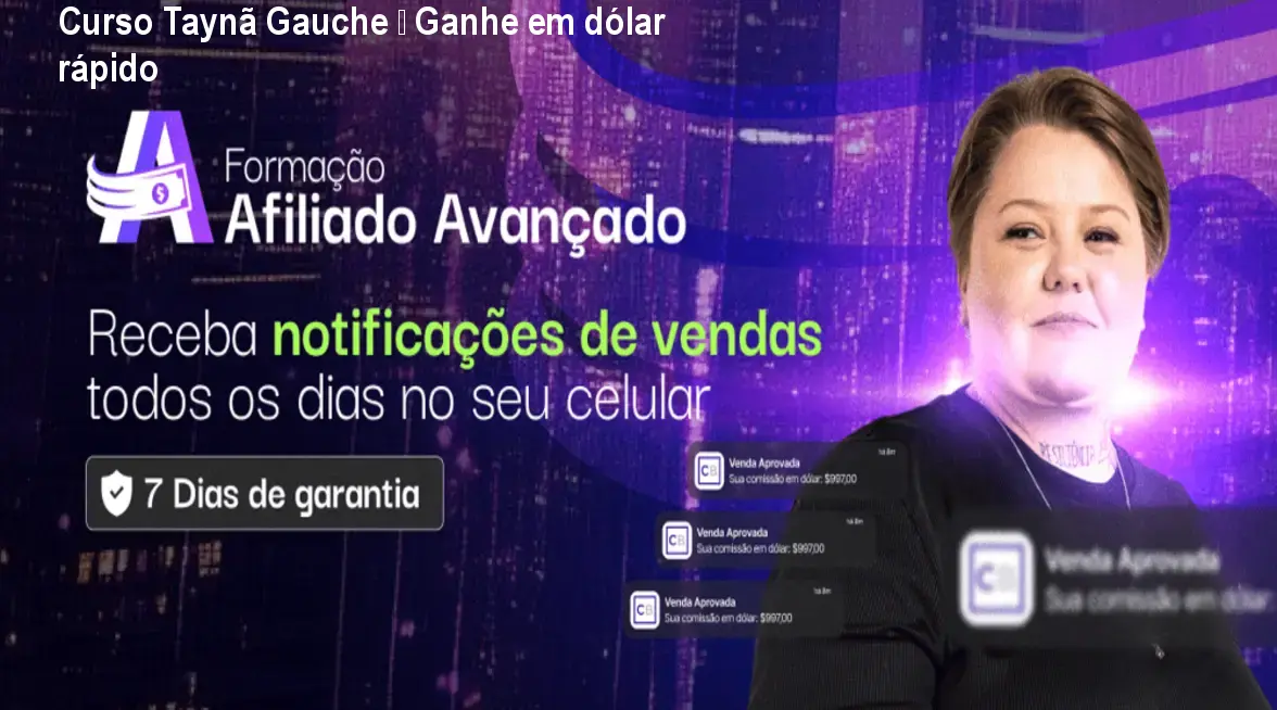 Curso Taynã Gauche – Ganhe em dólar rápido