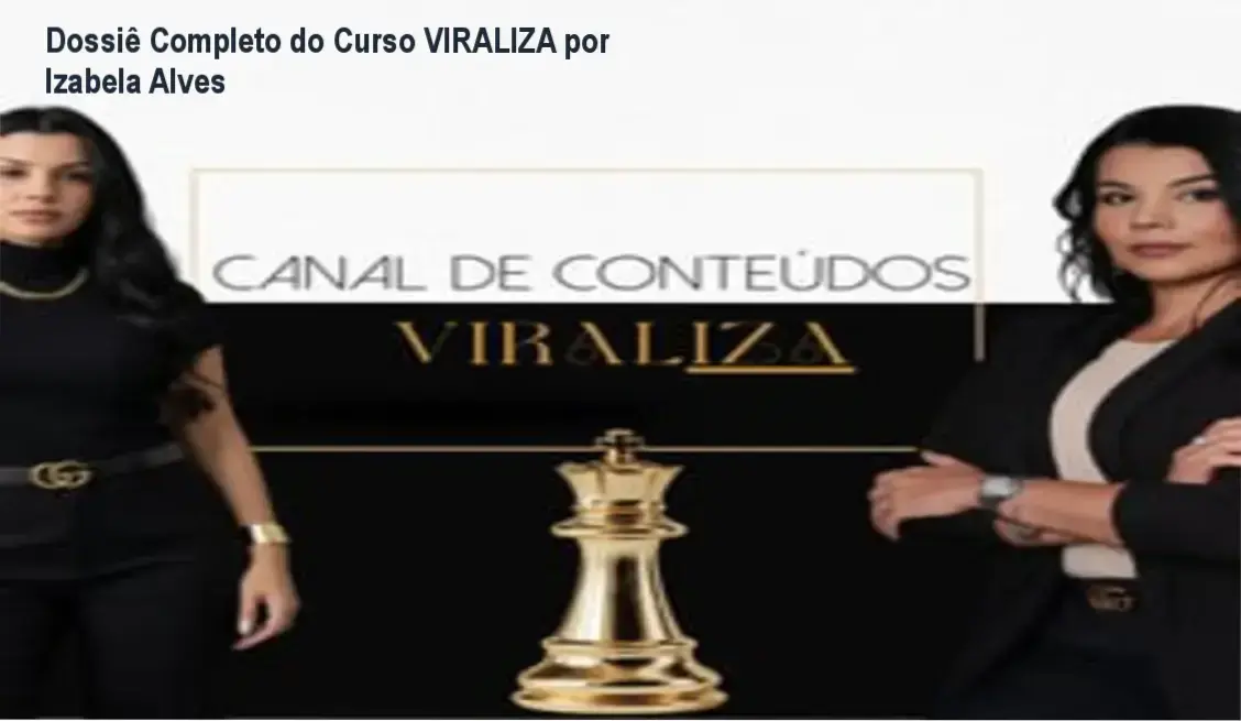 Curso VIRALIZA Izabela Alves análise completa