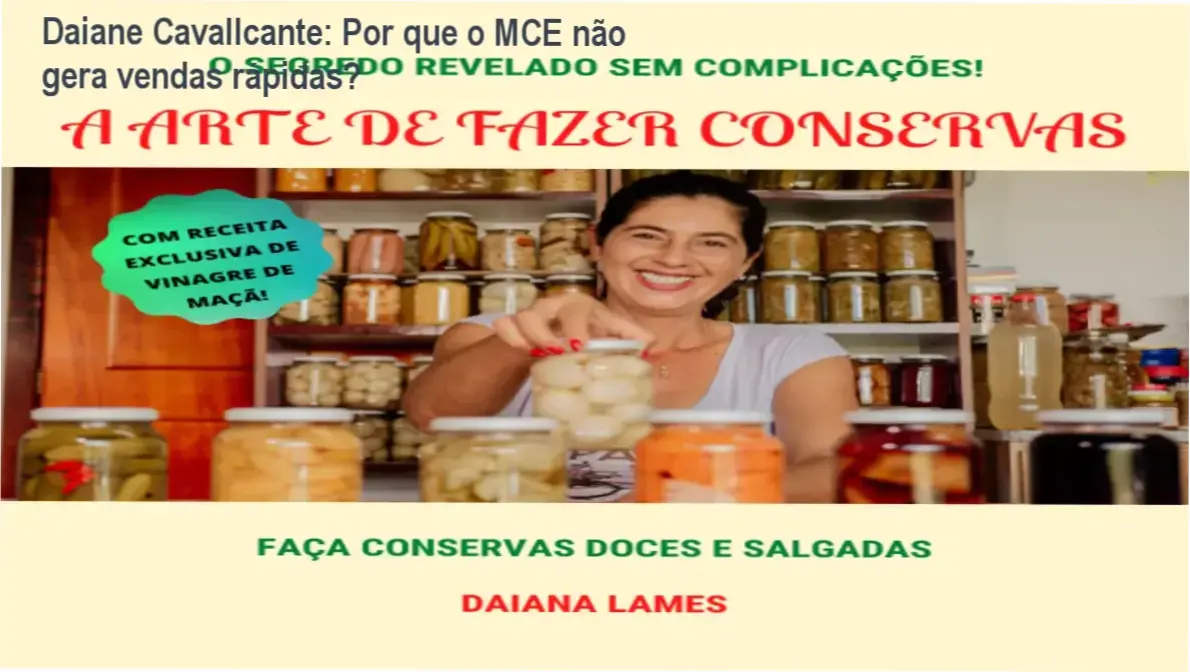 Daiane Cavallcante apresentando o método Cópia Exata para vendas online