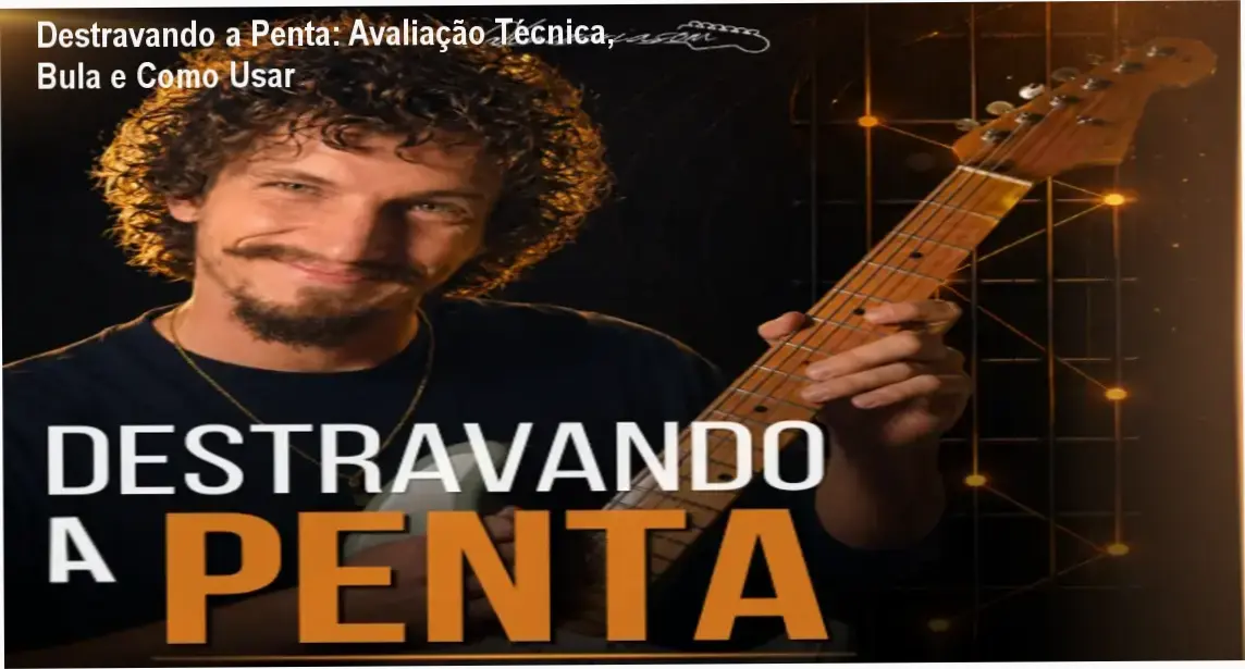 Tela do curso Destravando a Penta mostrando lições de improvisação na guitarra