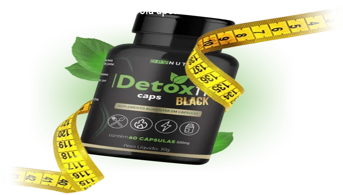 Detox Fit Caps Black: controla apetite? Preço oficial