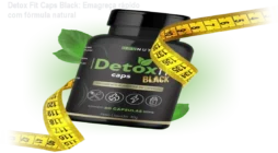 Detox Fit Caps Black: Emagreça rápido com fórmula natural