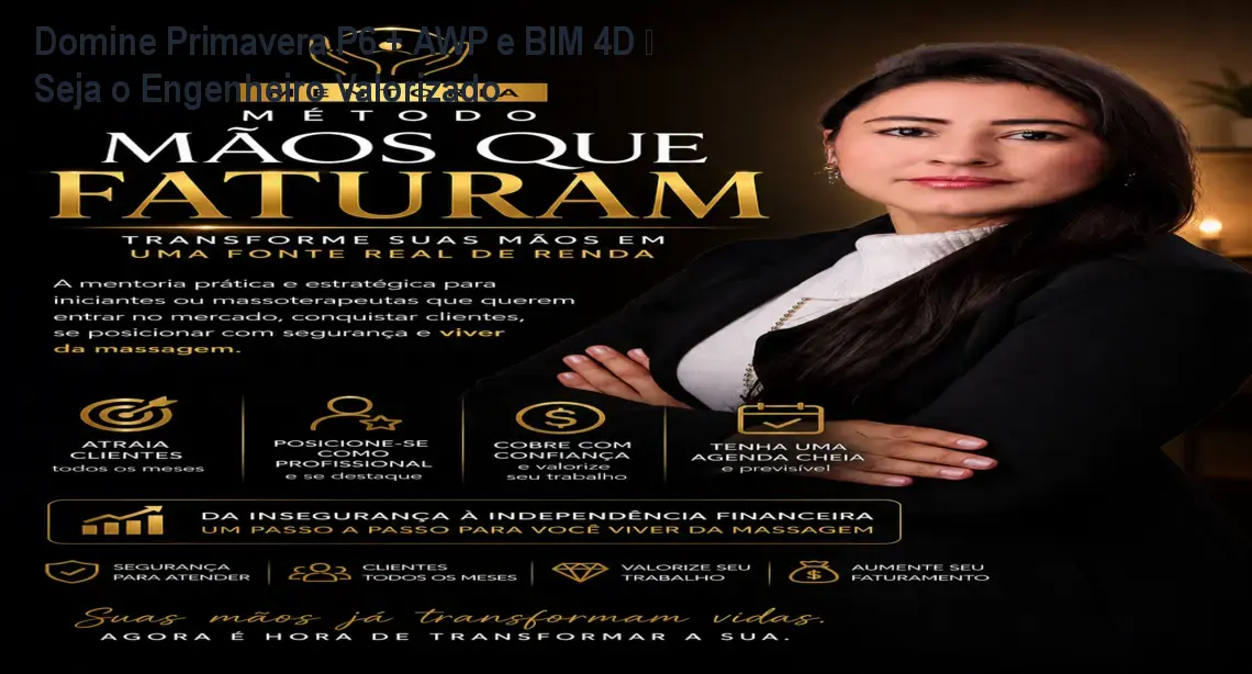 Domine Primavera P6 + AWP e BIM 4D – Seja o Engenheiro Valorizado