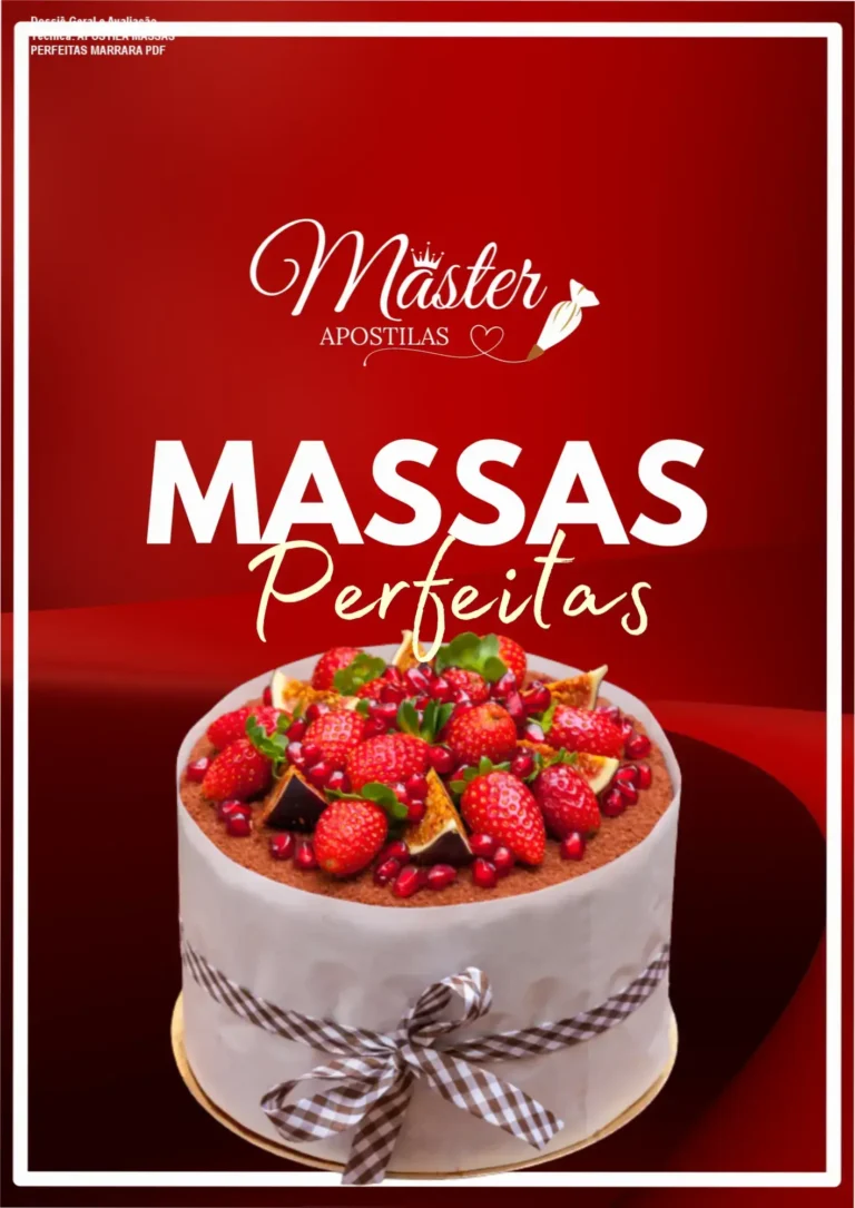 Gráfico de desempenho técnico do ecossistema APOSTILA MASSAS PERFEITAS MARRARA PDF