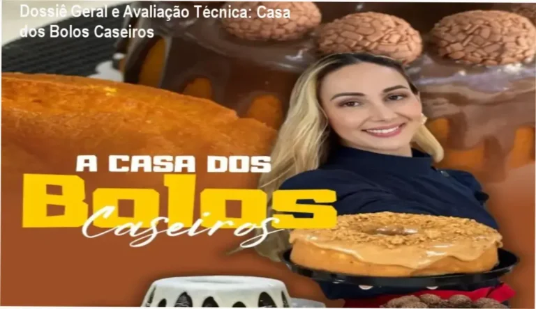 Gráfico de desempenho técnico do ecossistema Casa dos Bolos Caseiros