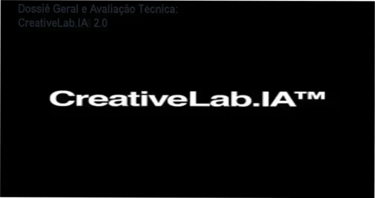 Gráfico de desempenho técnico do ecossistema CreativeLab.IA™ 2.0