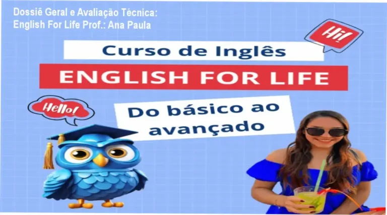 Gráfico de desempenho técnico do ecossistema English For Life Prof.: Ana Paula