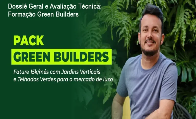 Gráfico de desempenho técnico do ecossistema Formação Green Builders