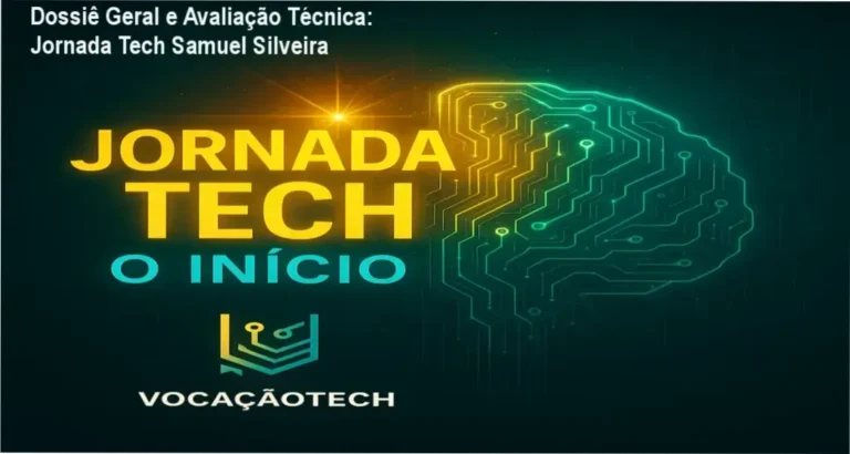 Gráfico de desempenho técnico do ecossistema Jornada Tech Samuel Silveira