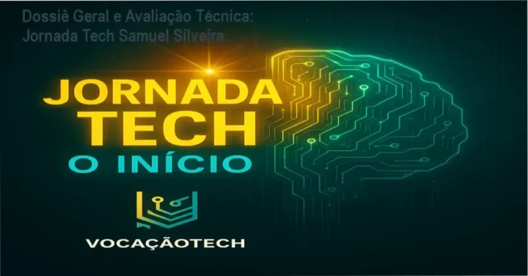 Gráfico de desempenho técnico do ecossistema Jornada Tech Samuel Silveira