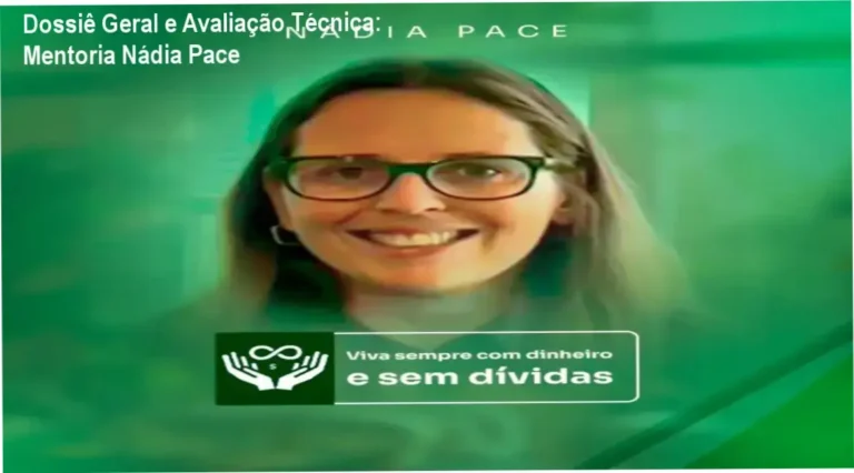 Gráfico de desempenho técnico do ecossistema Mentoria Nádia Pace