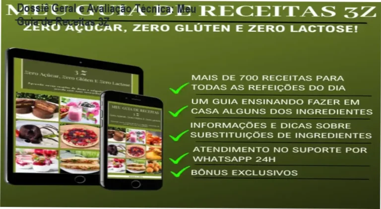 Gráfico de desempenho técnico do ecossistema Meu Guia de Receitas 3Z