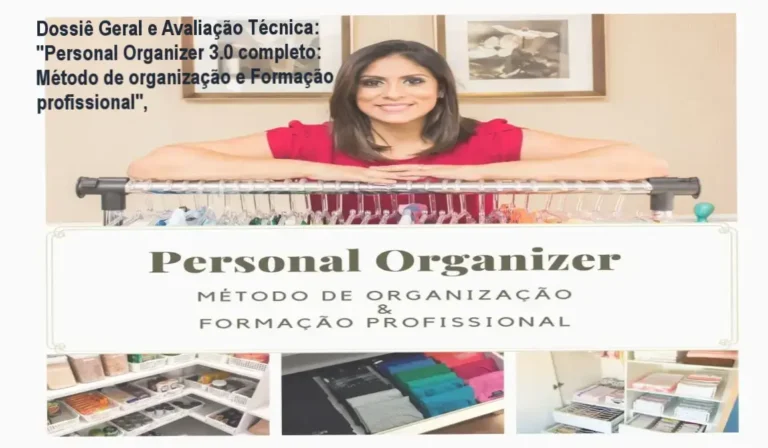 Gráfico de desempenho técnico do ecossistema "Personal Organizer 3.0 completo: Método de organização e Formação profissional",